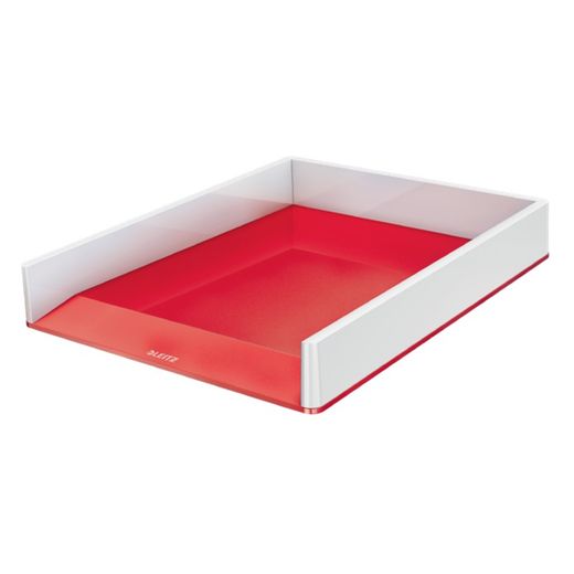 Vassoio Leitz WOW DUAL, rosso/bianco