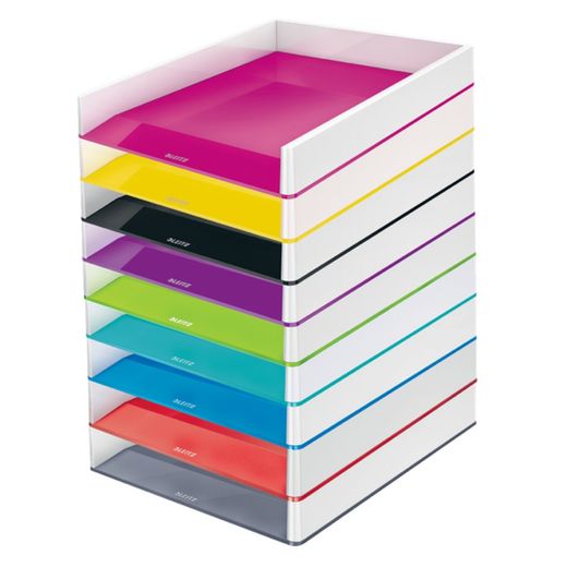 Vassoio Leitz WOW DUAL, rosso/bianco