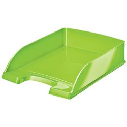 Bandeja Leitz WOW. Formato vertical, A4, verde