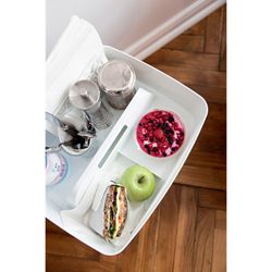 Leitz MyBox WOW groot opbergvak met handvat, wit