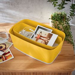 Leitz MyBox Cozy Organizer Tray, Yellow