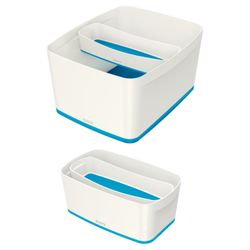 Bandeja organizadora Leitz MyBox WOW, azul/blanco