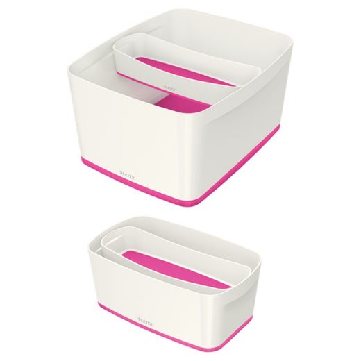 Leitz MyBox WOW Organizer Tablett, Fuchsia/Weiß