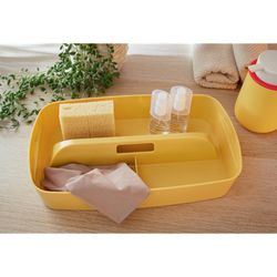 Bandeja organizadora pequeña con asa Leitz MyBox Cosy, amarilla