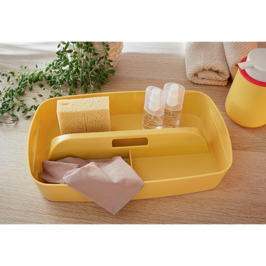 Bandeja organizadora pequeña con asa Leitz MyBox Cosy, amarilla