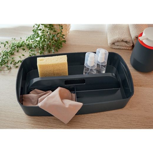 Leitz MyBox Cozy Small Organizer Tray with Handle, Gray