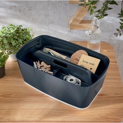 Leitz MyBox Cozy Small Organizer Tray with Handle, Gray