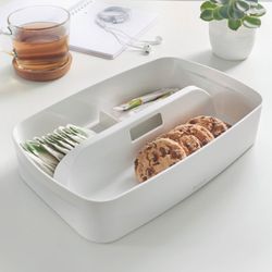 Leitz MyBox WOW Small Organizer Tray with Handle, White