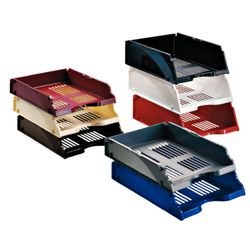 Transit tray Vertical format, black