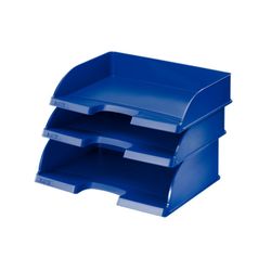 Leitz Plus JUMBO Landscape Access Trays, blauw