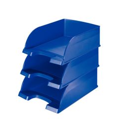 Vassoi Leitz Plus JUMBO. Formato verticale di grande capacità, rosso