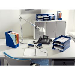 Leitz Plus SLIM trays. Vertical format, translucent