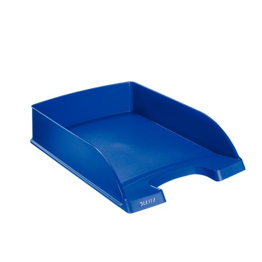 Leitz Plus STANDARD trays. Opaque. vertical format, blue
