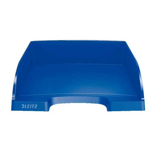 Leitz Plus STANDARD trays. Opaque. vertical format, blue