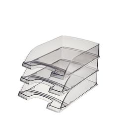 Leitz Plus STANDARD trays. Transparent. Vertical format, glass