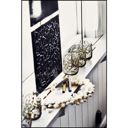 Blister pack of 16 Oval glitter sticks for low temperature gun, assorted (gold, silver)