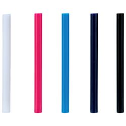 Confezione blister da 36 stick di colla universali D7, assortiti (nero/bianco/blu viola/ciano/magenta)