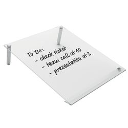 Nobo A4 schräger Acryl-Schreibblock, transparent