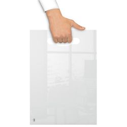 Nobo A4 Acryl-Notizblock, transparent mit Handloch