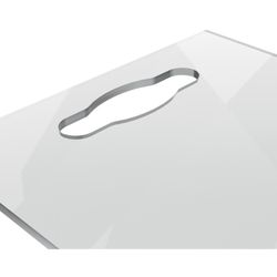 Nobo A4 Acryl-Notizblock, transparent mit Handloch