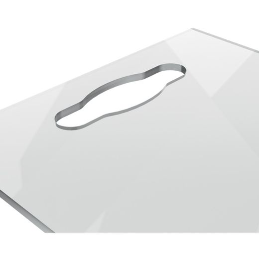 Nobo A4 Acryl-Notizblock, transparent mit Handloch