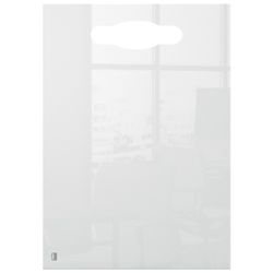 Nobo A4 Acryl-Notizblock, transparent mit Handloch
