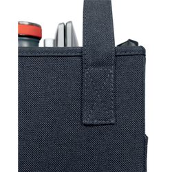 Sac de travail en tissu pour bureau partagé, gris