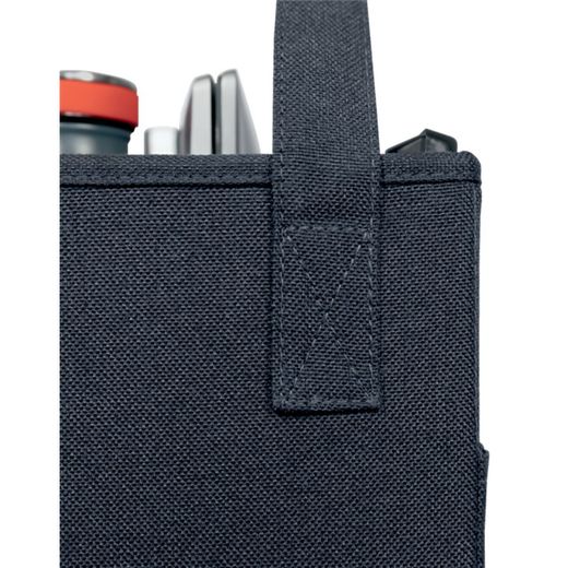 Sac de travail en tissu pour bureau partagé, gris
