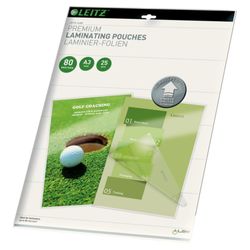 Bolsas plastificación Leitz DIN A3 (caja 25) 80 micras