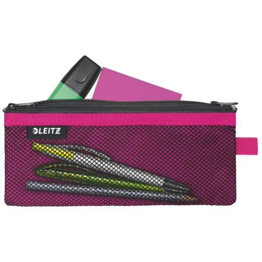 Nylontasche 2 Abteilungen WOW fuchsia (21 x 8,5 cm) M
