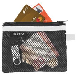 Torba nylonowa 2 działy WOW czarna (14 x 10,5 cm) S