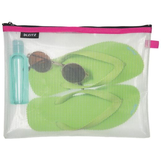 Borsa WOW fucsia impermeabile (10,5 x 14 cm) L