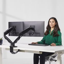 Eppa™ Dual Monitor Arm Hvid