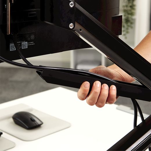 1FM Braccio per monitor Stem Modular™ nero