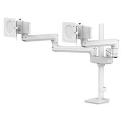 Tallo Modular™ 2FFS Monitorarm Weiß