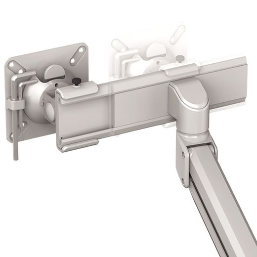 Braccio per monitor argento Tallo Modular™ 2FFS