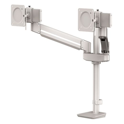 Tallo Modular™ 2MS Monitorarm Silber