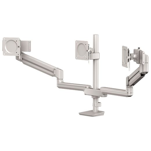 3FMS Stem Modular™ Monitorarm Silber