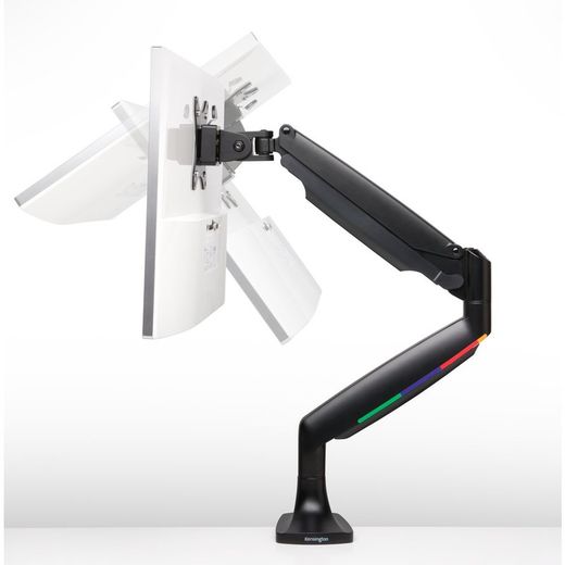 Höhenverstellbarer SmartFit®-Arm mit One-Touch-Steuerung für einzelne Monitore