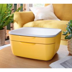 Leitz Cozy 2-Drawer Cabinet, Yellow