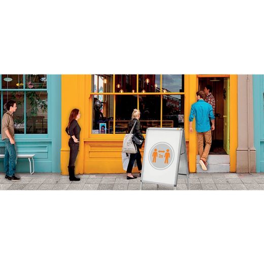 Sztaluga reklamowa z ramką zatrzaskową A-Board Premium Plus A0