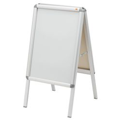 Caballete publicitario con marco a presión A-Board Premium Plus A2