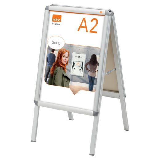 A-Board Premium Plus A2 Ramka zatrzaskowa Sztaluga reklamowa
