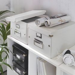 Clic e amp; Negozio medio (281x200x369 mm), bianco