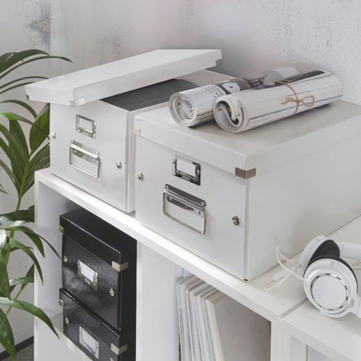 Clic e amp; Negozio medio (281x200x369 mm), bianco