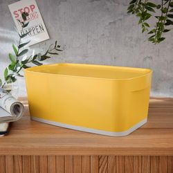 Caja Leitz MyBox Cosy pequeña con tapa, amarilla