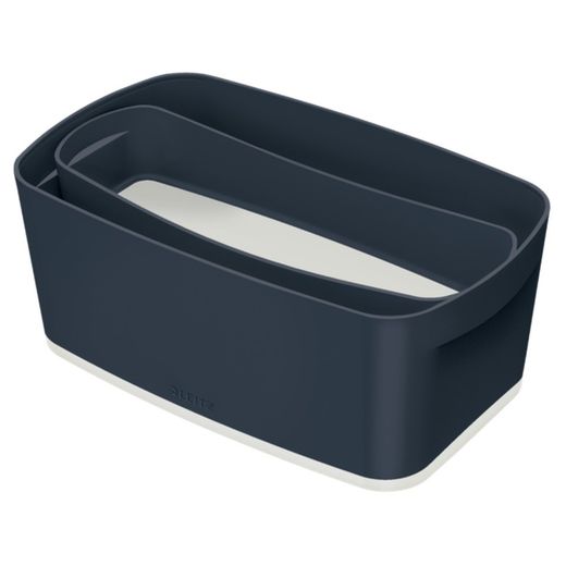 Caja Leitz MyBox Cosy pequeña con tapa, gris