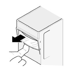 Standard-Aktenschublade. Rücken 90, blau