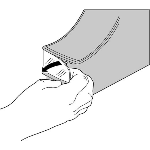 Standard-Aktenschublade. Rücken 90, blau