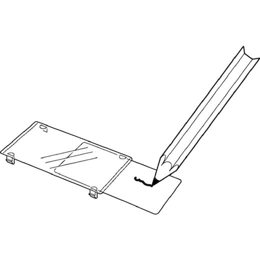 Standard-Aktenschublade. Rücken 90, blau